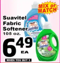 Superior Grocers Suavitel Fabric Softener offer