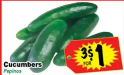 Superior Grocers Cucumbers offer