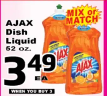 Superior Grocers AJAX Dish Liquid offer