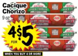 Superior Grocers Cacique Chorizo offer