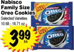 Superior Grocers Nabisco Family Size Oreo Cookies offer