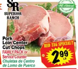 Superior Grocers Center Loin Center Cut Chops offer