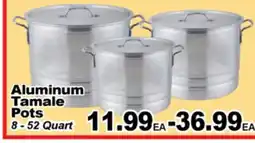 Superior Grocers Aluminum Tamale Pots offer