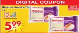 Superior Grocers Mahatma Jasmine Rice offer