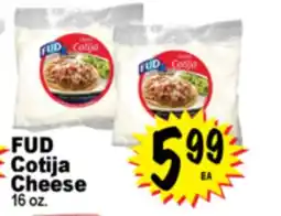 Superior Grocers FUD Cotija Cheese offer