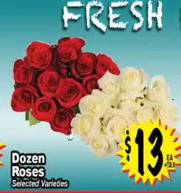 Superior Grocers Dozen Roses offer
