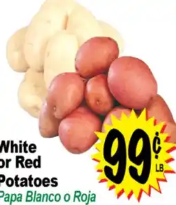 Superior Grocers White or Red Potatoes offer