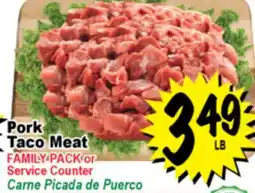 Superior Grocers Pork Taco Meat offer