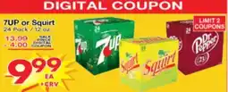 Superior Grocers 7UP or Squirt offer