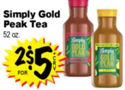 Superior Grocers Simply Gold Peak Tea offer