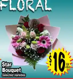 Superior Grocers Star Bouquet offer