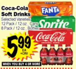 Superior Grocers Coca-Cola Soft Drinks offer