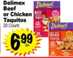Superior Grocers Delimex Beef or Chicken Taquitos offer