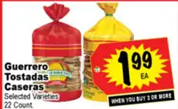 Superior Grocers Guerrero Tostadas Caseras offer