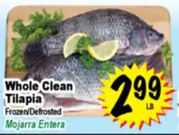 Superior Grocers Whole Clean Tilapia offer
