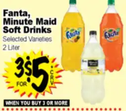 Superior Grocers Fanta, Minute Maid Soft Drinks offer