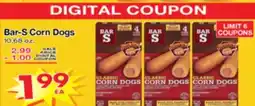 Superior Grocers Bar-S Corn Dogs offer