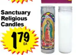 Superior Grocers Sanctuary Religious Candles offer