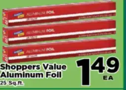 Superior Grocers Shoppers Value Aluminum Foil offer