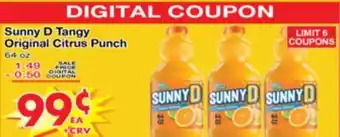 Superior Grocers Sunny D Tangy Original Citrus Punch offer