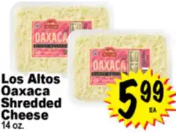 Superior Grocers Los Altos Oaxaca Shredded Cheese offer