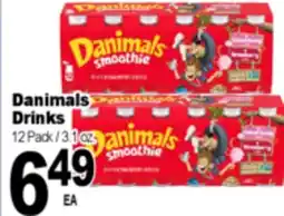Superior Grocers Danimals Drinks offer