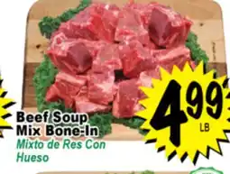 Superior Grocers Beef Soup Mix Bone-In offer
