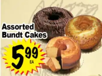 Superior Grocers Assorted Bundt Cakes offer