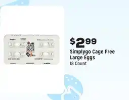 Grocery Outlet Cage Free Large Eggs offer