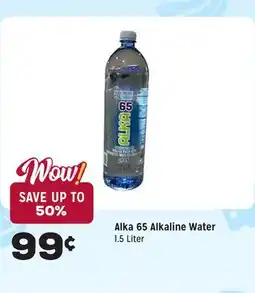 Grocery Outlet Alkaline Water offer