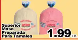 Superior Grocers Superior Masa Preparada Para Tamales offer