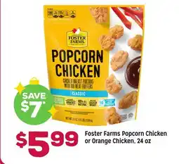 Grocery Outlet Foster Farms Popcorn Chicken or Orange Chicken offer