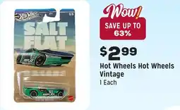 Grocery Outlet Hot Wheels Vintage offer