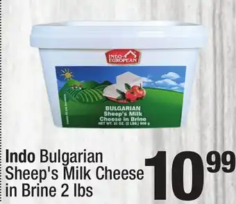 Super King Markets Indo Bulgarian Sheep's Milk Cheese in Brine offer