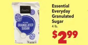 Vallarta Supermarkets Essential Everyday Granulated Sugar offer