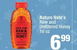 Super King Markets Nature Nate's Raw and Unfi ltered Honey offer