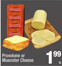 Super King Markets Provolone or Muenster Cheese offer