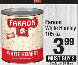 Super King Markets Faraon White Hominy offer