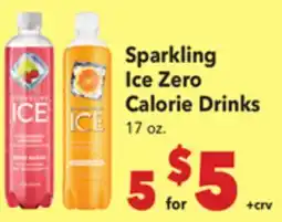 Vallarta Supermarkets Sparkling Ice Zero Calorie Drinks offer