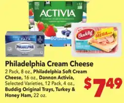 Vallarta Supermarkets Philadelphia Cream Cheese offer