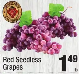 Super King Markets Red Seedless Grapes offer
