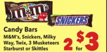 Vallarta Supermarkets Candy Bars offer