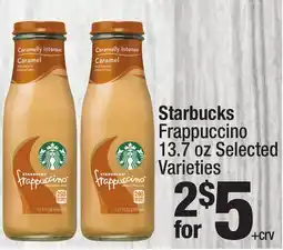 Super King Markets Starbucks Frappuccino offer