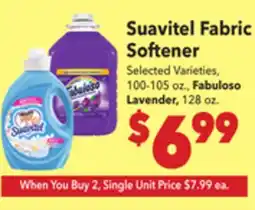 Vallarta Supermarkets Suavitel Fabric Softener offer