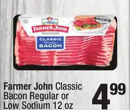 Super King Markets Farmer John Classic Bacon offer