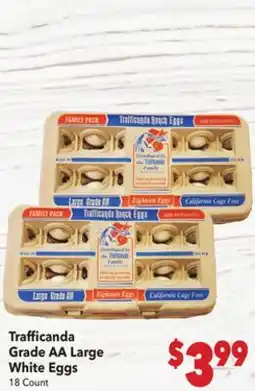 Vallarta Supermarkets Trafficanda Grade AA Large White Eggs offer