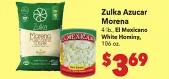 Vallarta Supermarkets Zulka Azucar Morena offer