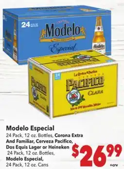 Vallarta Supermarkets Modelo Especial offer