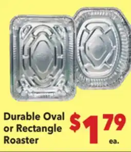Vallarta Supermarkets Durable Oval or Rectangle Roaster offer