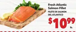 Vallarta Supermarkets Fresh Atlantic Salmon Fillet / FILETE DE SALMON DEL ATLANTICO offer
